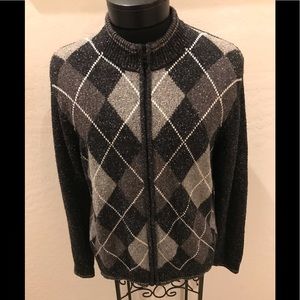 Tweed EP PRO SzL Zip Front Sweater